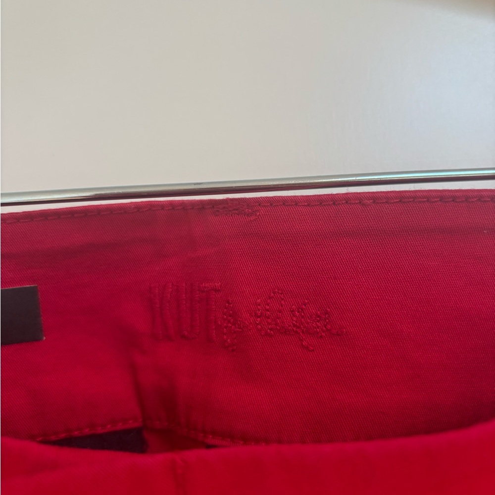 Kut from the Kloth Red Cropped Pants - Picture 3 of 9